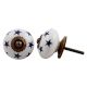 Navy Blue Star Cabinet Knob